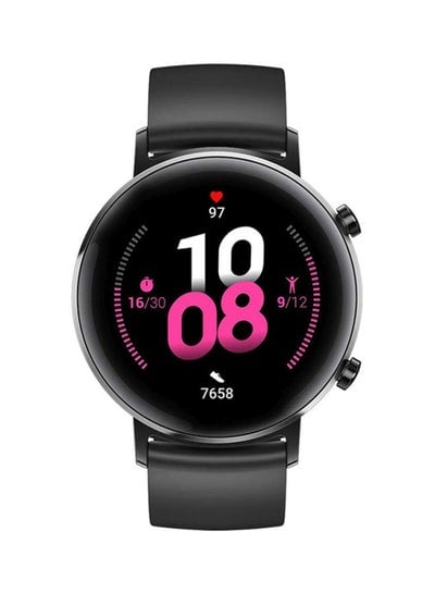 GT2 Smartwatch With 15 Sports Modes Night Black