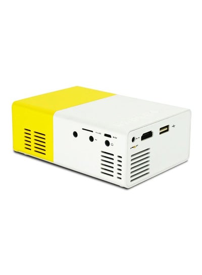Mini Home Projector YG300 Yellow/White