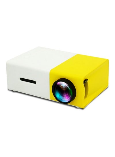 Mini Home Projector YG300 Yellow/White