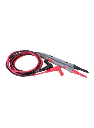 Multimeter Tester Lead Probe Wire Pen Cable Red/Grey/Black