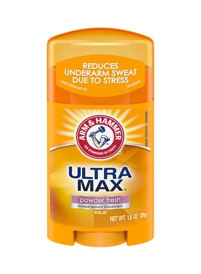 Ultra Max Powder Fresh Antiperspirant Deodorant Orange 1ounce