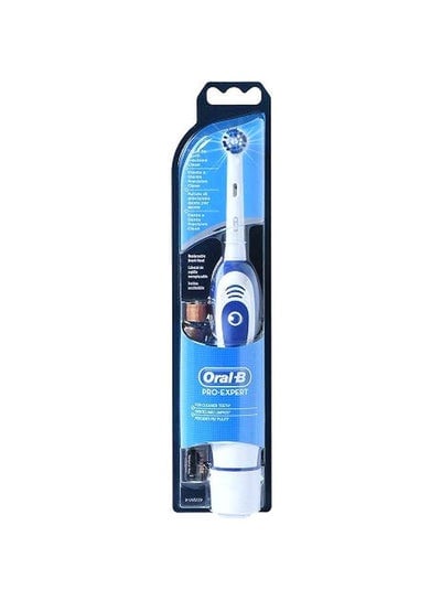 Braun Advance Power Dual Battery Operated Electric Toothbrush White/Blue
