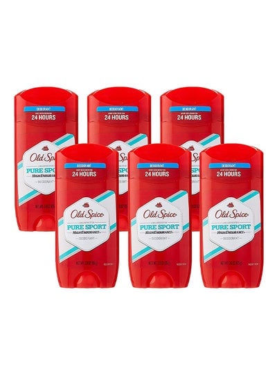 Pack Of 6 Pure Sport Deodorant 6 x 2.25ounce