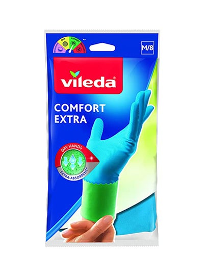 Gloves Dry Comfort Blue/Green Medium