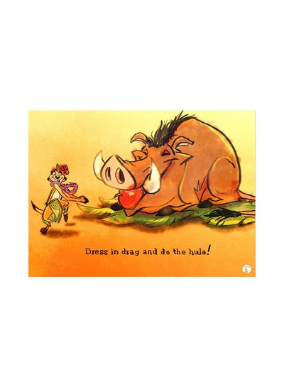 Disney Timmon And Pumba Printed Mouse Pad Multicolour