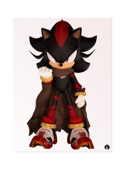 The Video Game Sonic Mouse Pad Brown/Red