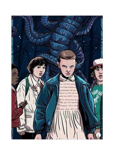 Stranger Things Printed Mouse Pad Multicolour