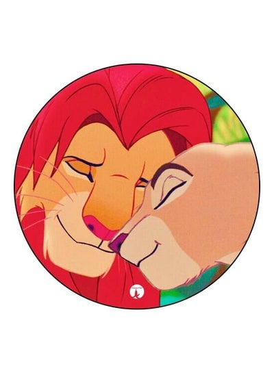 Disney The Lion King Characters Printed Mouse Pad Multicolour