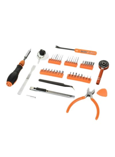 47-In-1 Multifunctional Household Maintenance Tools Kit Black/Orange