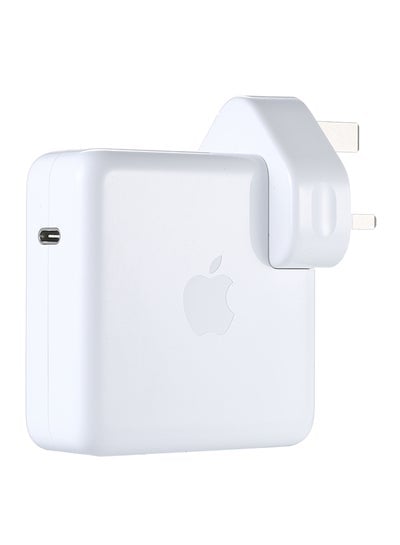 61W USB-C Power Adapter Compatible with Apple 13-Inch MacBook Pro White