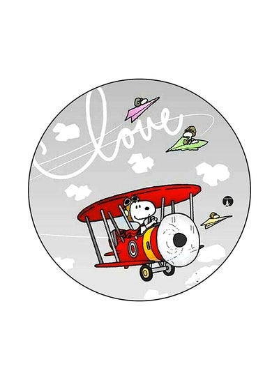 Snoopy Print Mouse Pad Multicolour