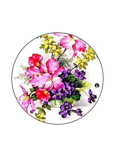 Flowers Printed Mouse Pad Multicolour