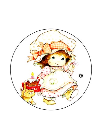 Girl Printed Mouse Pad Multicolour