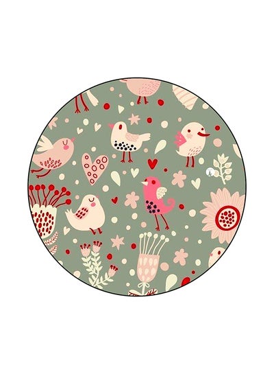 Birds Printed Mouse Pad Multicolour