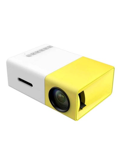 Portable LED Projector YG-300 Yellow/White