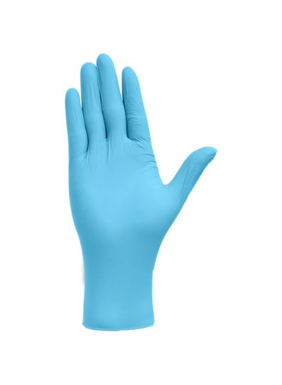 100-Piece Disposable Nitrile Examination Glove Blue L