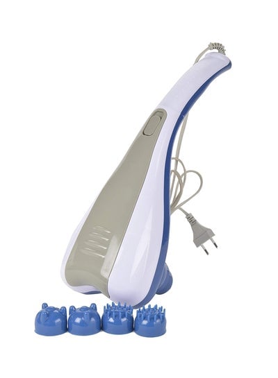 Dolphine Vibration Body Massager With 4-Attachment
