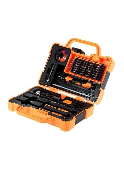 45 In 1 Professional Precise Screwdriver Repair Kit Orange/Black 21.5centimeter