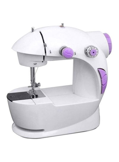 Portable Mini Sewing Machine 255.53431760.17 White/Purple