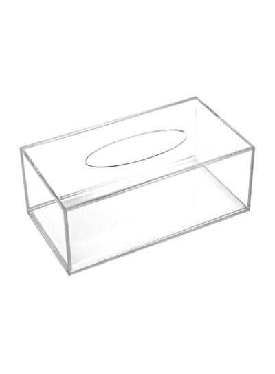Acrylic Tissue Holder Box Clear 22x12x9centimeter