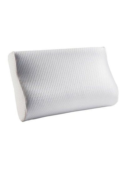 Memory Foam Pillow White 70x50centimeter