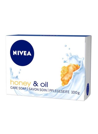 Honey And Oil Soap Bar 100g Pack of 4 400g