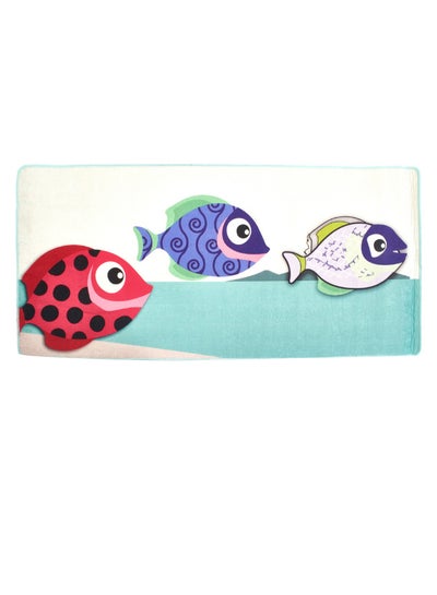Fish Door Rug Multicolour 60&nbsp;x 130centimeter