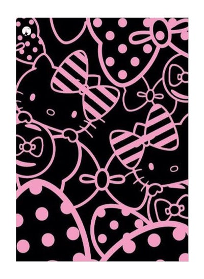 Hello Kitty Printed Decorative Plate Pink/Black 20x15cm