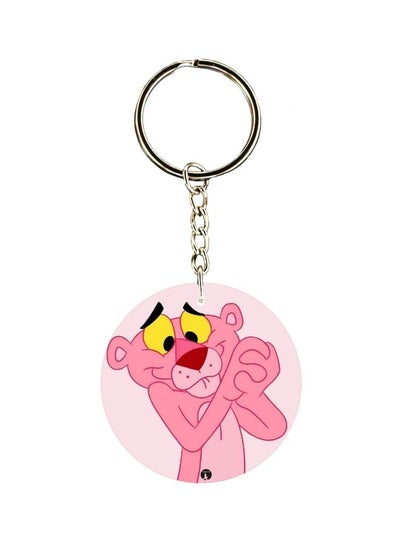 Pink Panther Printed Keychain
