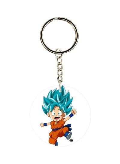 Dragon Ball Z Character Printed Single Sided Keychain