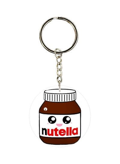 Nutella Printed Single Sided Keychain
