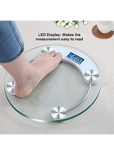 Round Digital Bathroom Weighing Scale