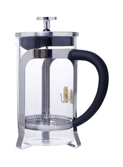 Cats In Istanbul French Press Clear/Black/Silver 600ml