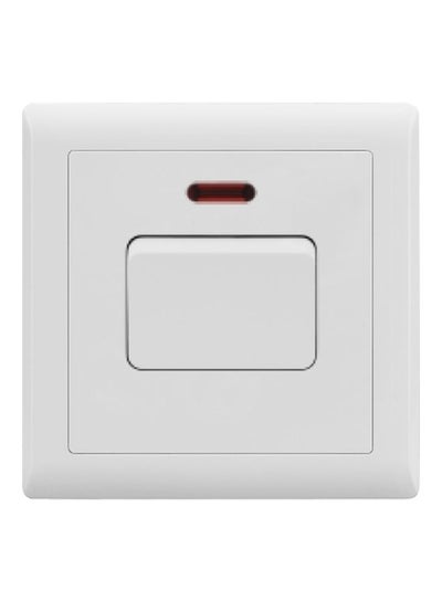V1 Series Water Heater Switch White/Red 3x3inch