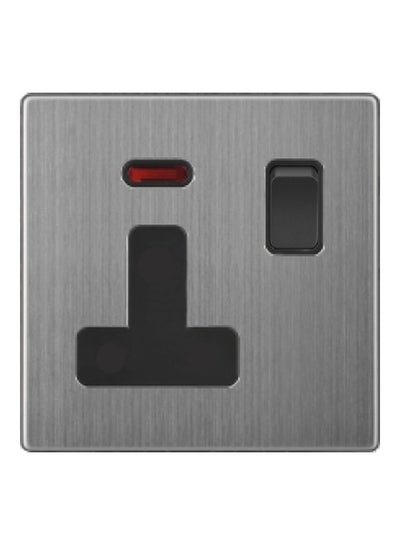 V3 Series Neon Socket With Switch Grey/Black/Red 3x3inch