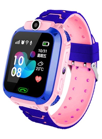 Intelligent Kids Watch Q12B Smartwatch Phone Watch for Android IOS 2G SIM Card Pink