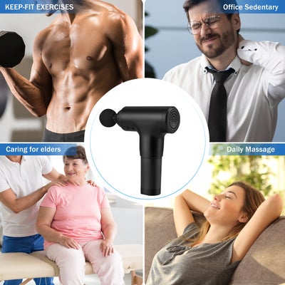 Facial Gun 6-Level Variable Frequency Vibration Muscle Massager