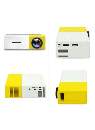 Mini Portable LED Projector OS3936Y-US Yellow/White