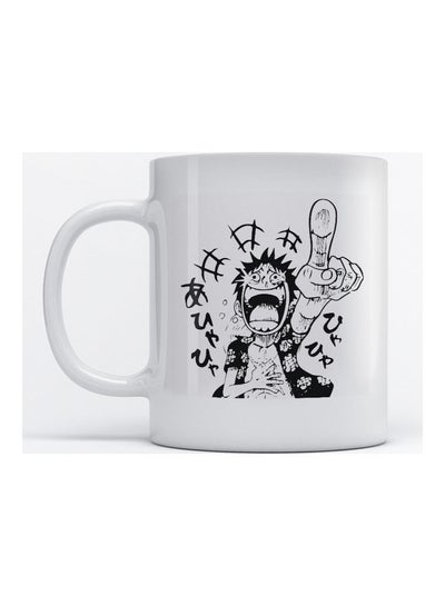 Mug Luffy One Piece For Coffee And Tea White 350ml