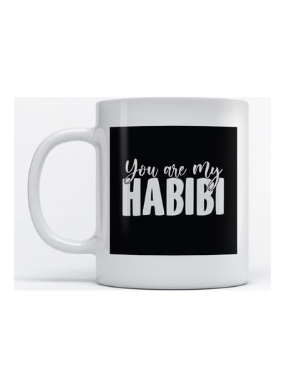 Mug You are my Habibi for Coffee and Tea White 350ml