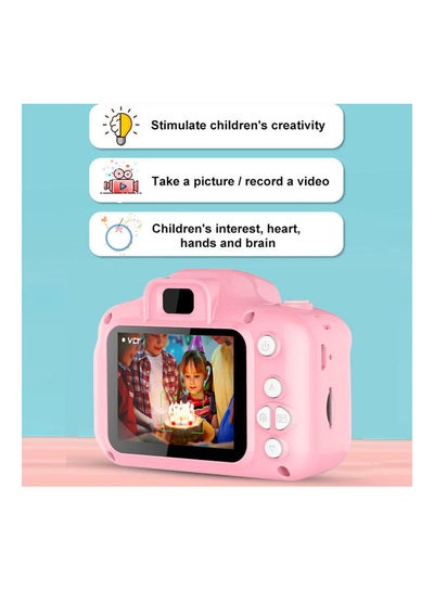 Mini Children LCD 2inch HD Digital Camera Video Photo Recorder Kids Toy Gift Pink