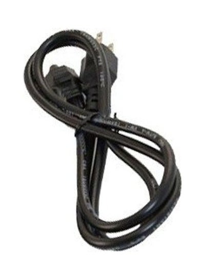 4' 3-Prong 3P 3-Pin Power Cord Cable Lead Wire For Computer PC TV LCD Black