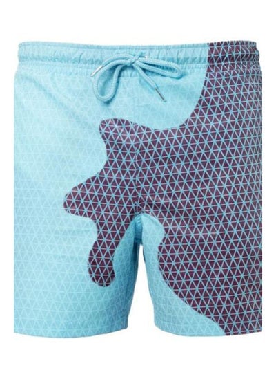 Color Changing Beach Shorts Blue