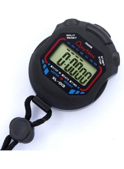 Digital Handheld LCD Chronograph Sports Stopwatch Timer Stop Watch With String 20 x 10 x 20cm