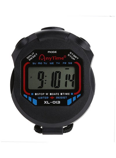 Digital Handheld LCD Chronograph Sports Stopwatch Timer Stop Watch With String 20 x 10 x 20cm