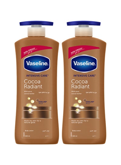 Cocoa Radiant Body Lotion 400ml Pack Of 2