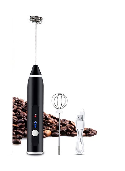 2-in-1 Electric Milk Frother 1 W 7257 Black