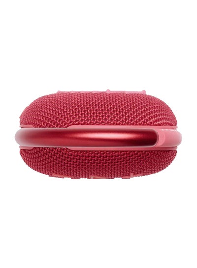 Clip 4 Portable Bluetooth Speaker - Ultra Portable Design - Integrated Carabiner - Ip67 Waterproof - 18H Battery Red