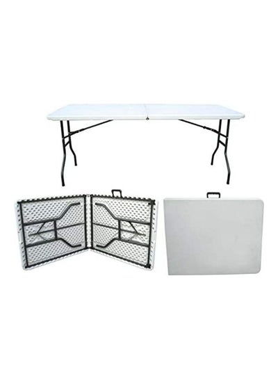Heavy Duty Folding Table White 180x75x74cm