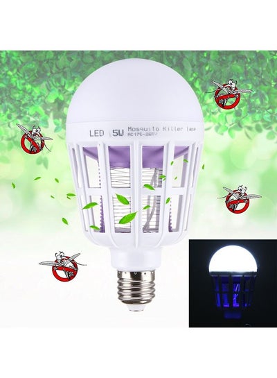 Mosquito Killer Bulb Lamp Purple 17x9x9centimeter